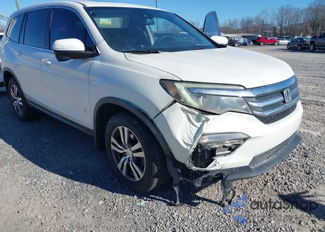 2017 Honda Pilot Ex-L from USA, damaged, VIN 5FNYF5H69HB010059